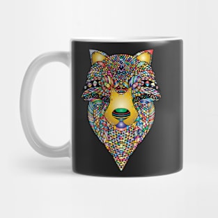 lonely wolf Mug